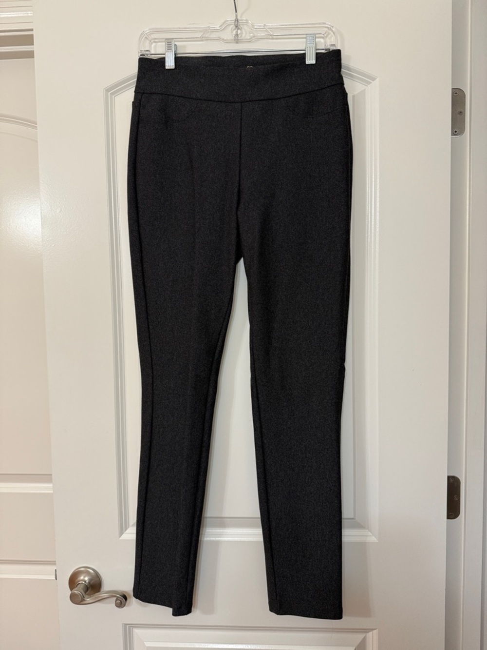 Honeylove Black Straight Leg Pull-On Trousers